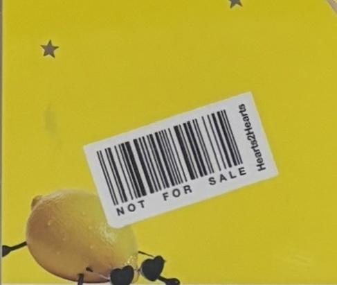 （誤）NOT FOR SALEと記載されたPOSコード
