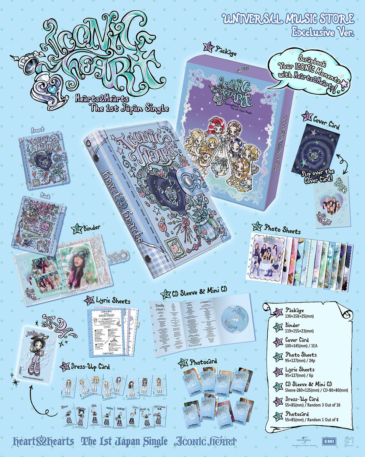 Hearts2Hearts、待望の日本デビューシングル『ICONIC HEART』を2026年8